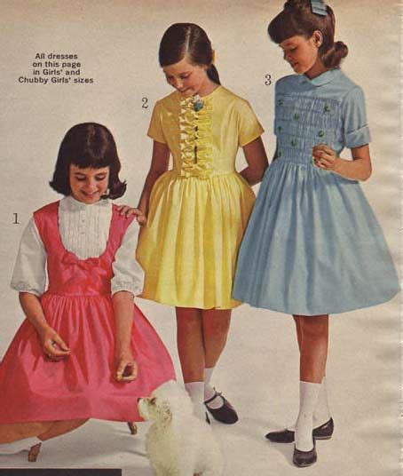 Adorable 1960s dresses for girls